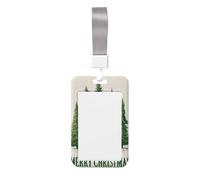 Porte-badge coulissant vintage en plastique rigide pour cartes de travail pour infirmières et bureau