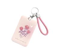 Porte-badge d ' étudiant réutilisable, protecteur de carte flexible et résistant rayures pour sécuriser les supports de cartes de repas et de cartes d ' accès