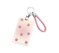 Porte-badge d ' étudiant réutilisable, protecteur de carte flexible résistant rayures pour sécuriser la carte de repas et les laissez-passer d ' accès, manchon de rangement protecteur