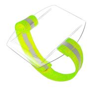 Porte-badge de bras - 10,5 x 6,7 cm, sûr, transparent, léger, bracelet de carte de ski élastique, réglable, tour de cou, protège-badge en PVC