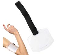 Porte-Badge de Bras,Sécurisé Transparent et Léger - Brassard pour Badge d'Identification et Tickets | pour Passe Saison Événements Hôpitaux Conférences Festivals Hommes et