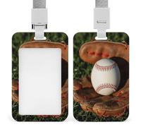Porte-badge de football 3D transparent robuste avec cordon de serrage - Étanche - Cadeau pour enseignant, infirmière, médecin, bureau, collègues de travail