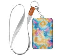 Porte-badge de travail en cuir pour femme avec cordon et capacité de 3 cartes pour le personnel, les officiers, les étudiants, les médecins, les employés