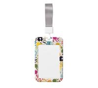 Porte-badge d'identification avec impression de main - Étanche - Pour bureau - En ABS