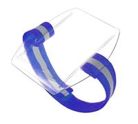 Porte-badge d'identification - Brassard étanche transparent, étui sécurisé | Design de sangle pour garder les cartes en sécurité, idéal pour le travail, les voyages, le ski, les billets de remontées