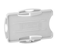 Porte-badge 'ECO', pour 2 badges, gris