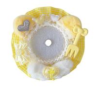 Porte-badge en dentelle polyvalent Plateau d'affichage pour broche pour femmes créatives à la mode Accessoires élégants Présentoir