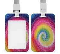 Porte-badge en spirale rétractable avec clip pour carte de protection, badge nominatif pour travail, bureau, médecin, infirmière