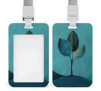 Porte-badge étanche à trois feuilles avec cordon détachable, porte-cartes de travail robuste, transparent vertical, porte-étiquette pour infirmière, enseignant, médecin, officier, personnel