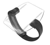 Porte-badge étanche pour carte d'identité, brassard transparent pour forfait de ski, 13,2 x 7,9 cm avec bande réglable sécurisée, PVC durable pour le ski, les billets d'ascenseur, les voyages et