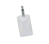 Porte-badge flexible Avery - Vertical - 50/bo te - Transparent