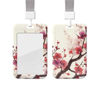 Porte-badge japonais avec cordon étanche avec fenêtre transparente pour carte d'identité, pour homme, travail, bureau, médecin, infirmière