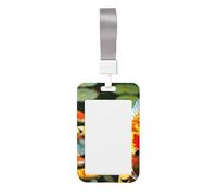 Porte-badge japonais avec mousqueton et lanière détachable pour infirmière