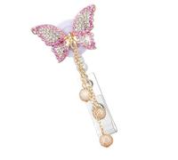 Porte-badge léger avec papillon 60 cm Cordon rétractable ABS Durabilité pour une utilisation quotidienne Lieu de travail Badge rétractable en ABS Clip solide