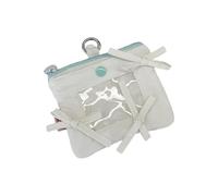 Porte-badge populaire coréen avec porte-clés pour carte de bus étudiant - Pour l'école, le bureau, les cartes d'identité