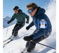 Porte-Badge pour Bras | Manchon de Rangement Transparent | Porte-Ticket de Bras Imperméable Avec Sangle Élastique Réglable Et Boucle,Pour Le Ski, L'Alpinisme, Le Rafting, Pour Les Femmes Et Les Hommes