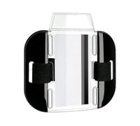 Porte-badge pour - Protection transparente pour organisateur, bracelet avec porte-cartes | Sangle élastique réglable et boucle pour ski, rafting, extérieur, voyage, femme et