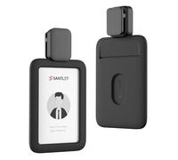 Porte-badge Premium Rétractable, Dragonne SANTLET, Porte-badge en Silicone Souple, Position Verticale, Adapté aux Employés de Bureau, Enseignants, Médecins, Infirmières