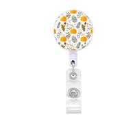 Porte-badge rétractable avec clip en métal pour infirmière, médecin, porte-badge rotatif en ABS pour la gestion des cartes, cordon extensible