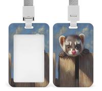 Porte-badge rétractable avec clip pour carte d'identité - Pour le travail, le bureau, les médecins, les infirmières