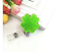 Porte-badge rétractable avec pince pour ceinture, porte-badge mignon et élégant pour filles, infirmières, enseignantes et étudiantes (Type E - lot de 2)