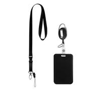 Porte-badge rétractable avec porte-badge avec bobine porte-clés