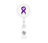 Porte-badge rétractable de sensibilisation au lupus