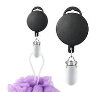 Porte-Badge Rétractable Porte-Clés,Pince à Serviette Robuste - Anneau de Clés Extensible - pour maison intérieur extérieur camping-car salle de bain toilettes bureau école infirmières