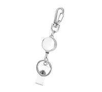 Porte-badge rétractable pour porte-clés, porte-cartes, porte-clés avec clip de ceinture