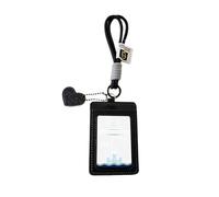 Porte-Badge Rigide | Avec Charme Cœur Mignon Double Fentes Accessoires Pour Sac - Support Pour Carte Et Porte-Clés,Pour Porte-Monnaie Sac À Main Cartable Anniversaire Noël Saint-Valentin Halloween Tha