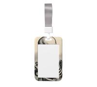 Porte-badge robuste avec enrouleur rétractable - Motif squelette intéressant - Pour infirmière, enseignante, étudiante, bureau, femme et homme
