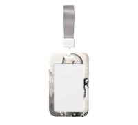 Porte-badge robuste avec enrouleur rétractable - Motif squelette intéressant - Pour infirmière, enseignante, étudiante, bureau, femme et homme