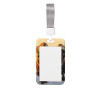 Porte-badge robuste imprimé parc national avec bobine rétractable, porte-badge d'identité, porte-clés, badge de travail pour infirmière, enseignante, étudiante, bureau, femme et homme