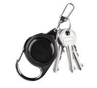 Porte-badge télescopique - Porte-clés rétractable pour charges avec clip de ceinture | Porte-clés résistant à l'usure pour la sécurité, bobine de badge d'extérieur avec de randonnée
