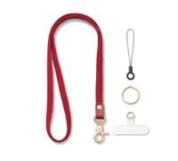 Porte Badge Tour de Cou Cordon Porte-clés Cordon Telephone Portable | 48 cm tour de cou porte clé pour les clés, cartes d'identité, cartes d'accès ou téléphones portables
