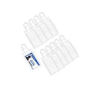 Porte Badge Verrouillable Porte Carte Plastique Rigide Transparent Vetical Horizontal [Lot 10] pour carte de crédit/carte identité/carte