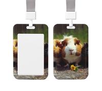 Porte-badge vertical en plastique rigide pour badge d'identification - Pour infirmières et bureau