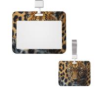 Porte-badge vertical en plastique rigide pour infirmières, bureau