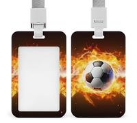 Porte-badge vertical étanche pour carte d'identité avec cordon détachable pour infirmière, enseignant médical, cadeau de bureau