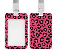 Porte-badge vertical, porte-badge rétractable polyvalent à touches de piano pour adultes, étui à carte résistant à ouverture et fermeture par pression, pour hommes et femmes, usage quotidien.