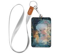 Porte-badges avec lanière pour cartes d'identité, cartes de navire, voyage et vacances