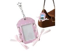 Porte-badges, avec nœud étoile et étiquette de bagage - Porte-badge avec cordon - Pour salle de bain, travail, infirmière, enseignant, voiture, croisière, maison, maison