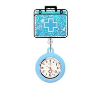 Porte-badges de sable liquide rotatif pour les autorités de santé rétractables Accessoires de travail infirmiers pour bureau d'hôpital Travailleur de santé fou Bureau d'hôpital