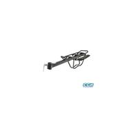 Generique Porte-bagage arrière alu noir – fixation tige de selle, déport sacoche, 10 kg