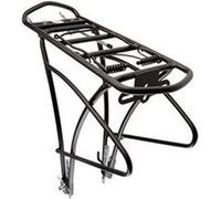 Porte bagage ar 26/28'' optimiz alu noir renfort lateral avec patte reglable