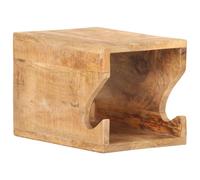 Support mural de vélos 35x25x25 cm Bois de manguier brut solide G