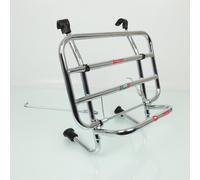 Porte Bagage Faco Pour Scooter Piaggio 200 Vespa Pxe 1981 À 2001 Chromé Neuf