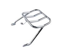 Porte Bagage Moto pour BMW R18 100 Ans R18 Classic 2020-2023 2024 Porte-Bagages Arrière Acier Inoxydable Chromé Noir Moto Porte Bagages(Chrome)