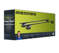 Barres de toit acier pour Opel Zafira Tourer C type P12 Menabo Omega Black TOP
