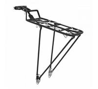 Porte Bagage Velo Arriere A Fixation Rapide Pletscher Quick Rack Alu Noir (Sur Tige De Selle Diam 24 À 35mm) - Poids Max 27kgs Multicolore